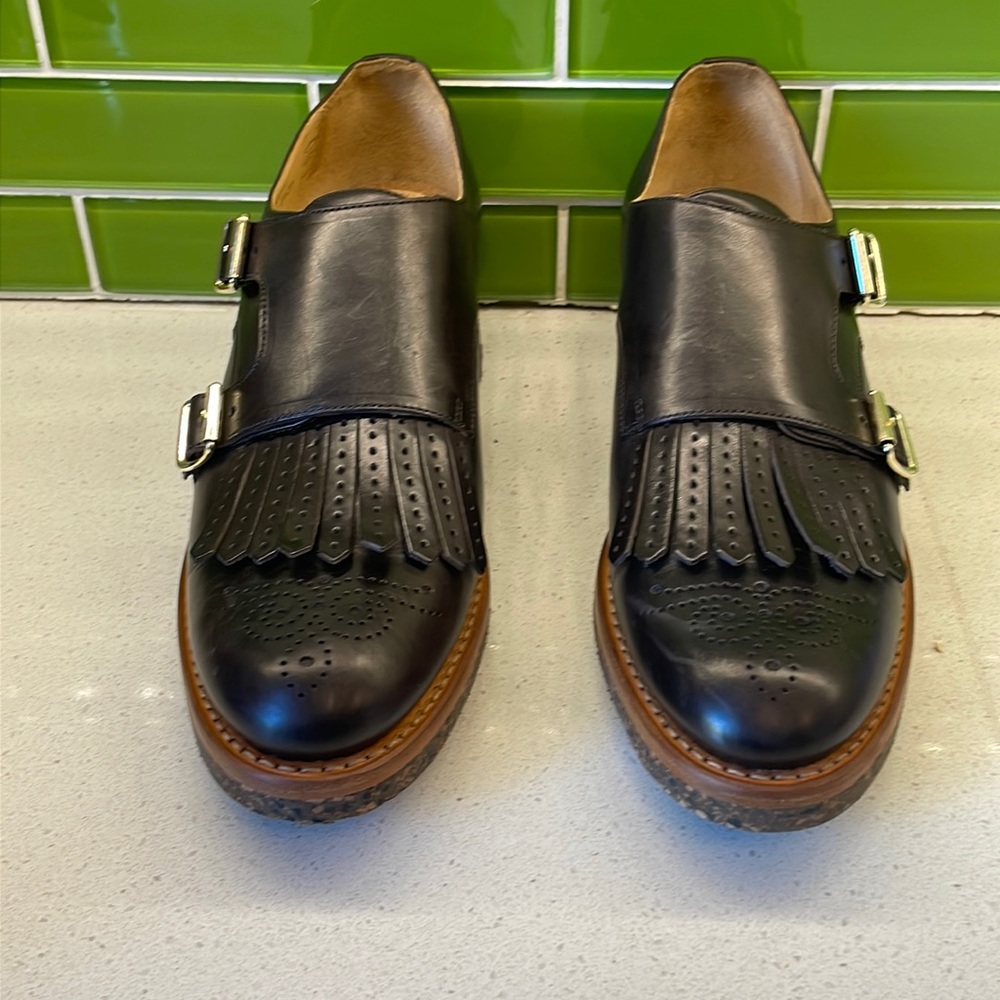 The Office of Angela Scott Monkstrap with lug soles size 42